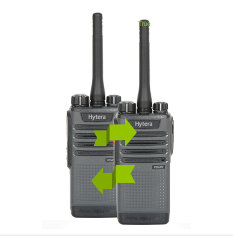 Radio port&aacute;til DMR